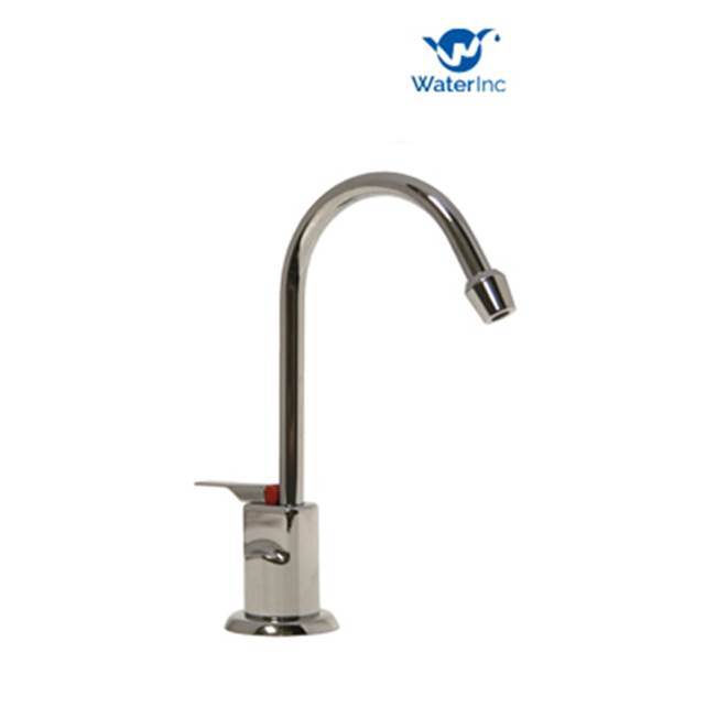 Water Inc 510 Hot Only Faucet Only W/J-Spout For Filter - Polished Nickel