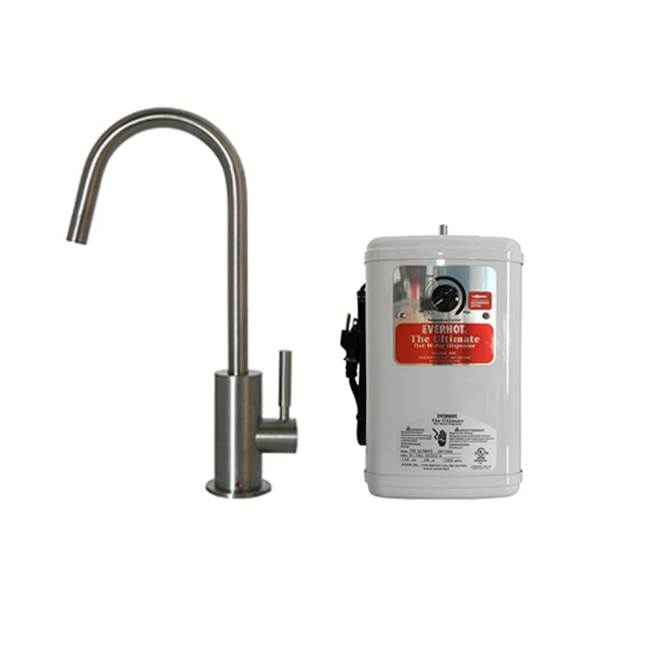 Water Inc Everhot LVH1120 Horizon Slim-Width Series Hot Only System For Filter - Satin Nickel