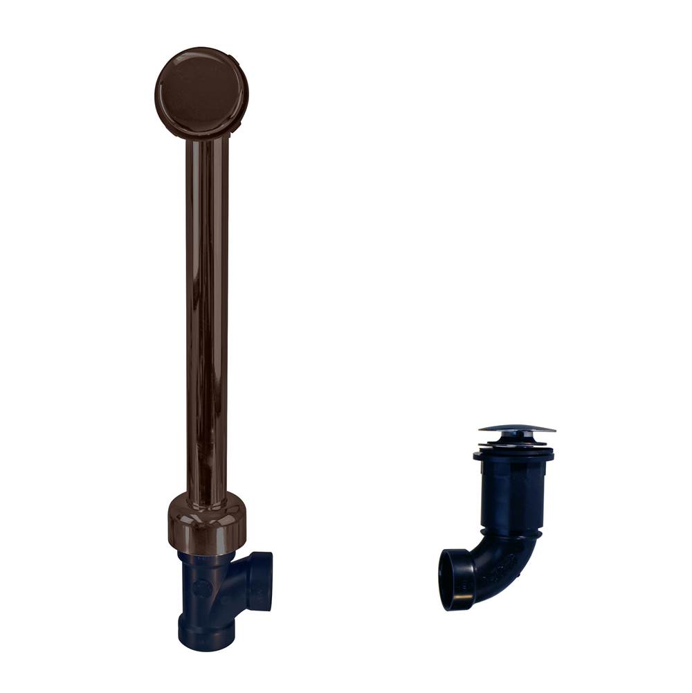 Westbrass Semi-Exposed Tip-Toe BW&O Oil Rubbed Bronze