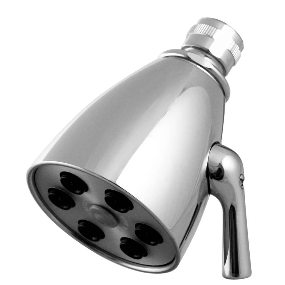 Westbrass Westbrass Style 6-Jet Adjustable Shower Head in Polished Chrome