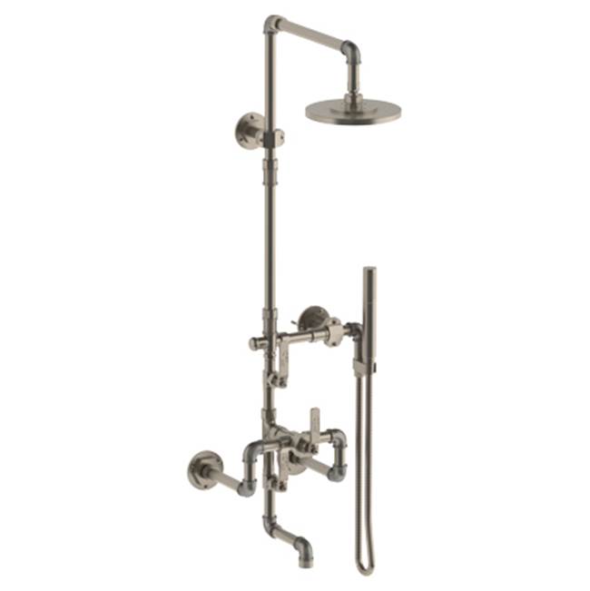 Watermark Wall Mounted Exposed Thermostatic Tub/ Shower With Hand Shower Set And Diverter