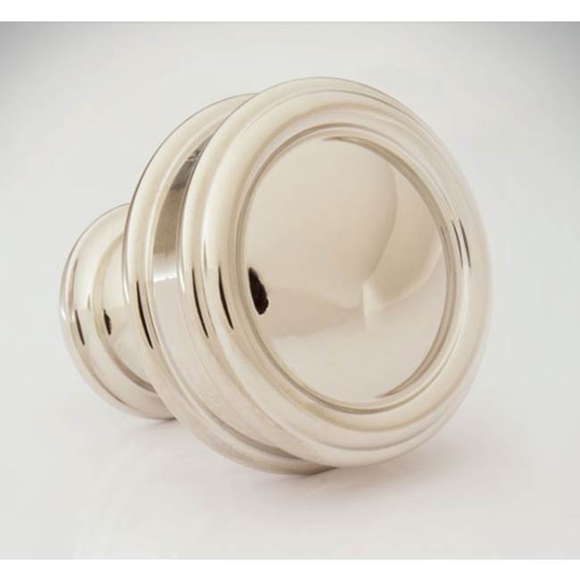 Water Street Brass Port Royal 1-1/2'' Double Band Rope Knob - Hammered - Weathered Antique Nickel