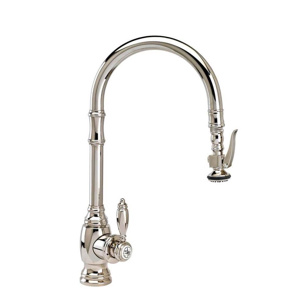 Waterstone Waterstone Traditional PLP Pulldown Faucet - Angled Spout - 2pc. Suite